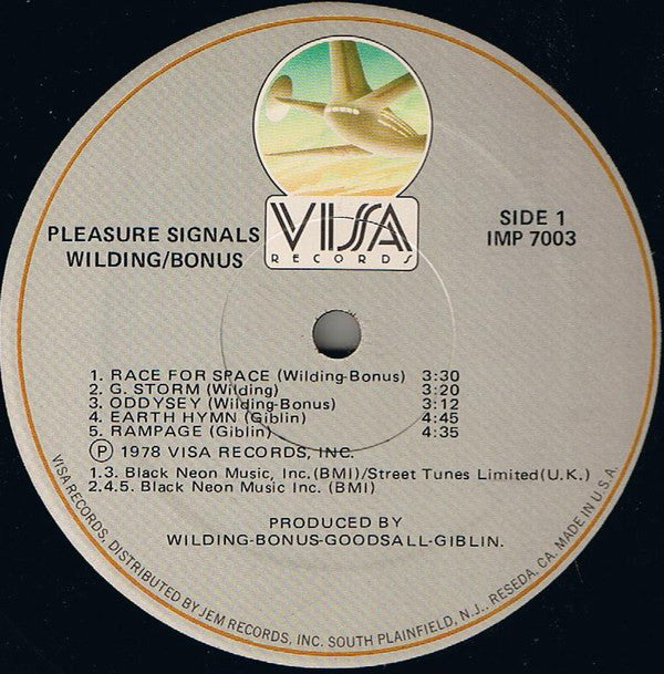 Wilding* / Bonus* : Pleasure Signals (LP, Album)