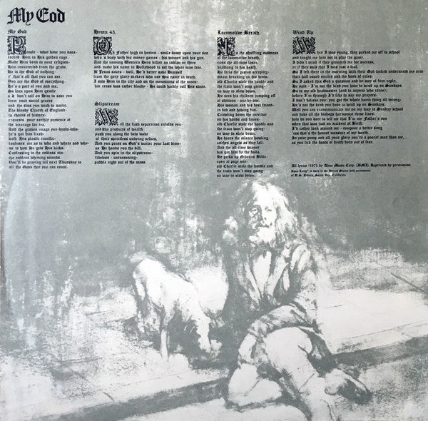 Jethro Tull : Aqualung (LP, Album, Promo, Gat)