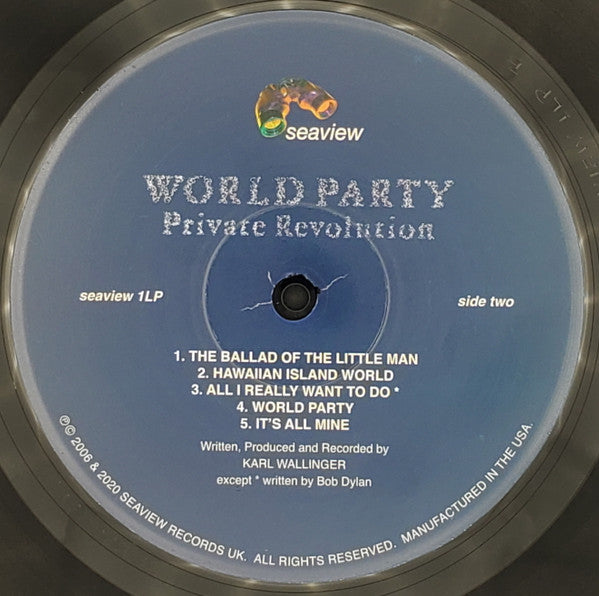 World Party : Private Revolution (LP, Album, RE, 180)