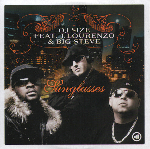 DJ Size feat. J.Lourenzo* & Big Steve (3) : Sunglasses (CD, Single, Promo)