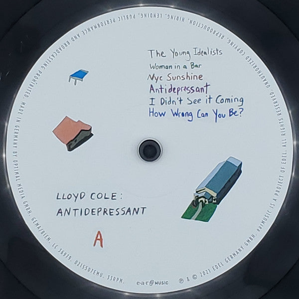 Lloyd Cole : Antidepressant (LP, Album + 7", S/Sided + Ltd, RE)