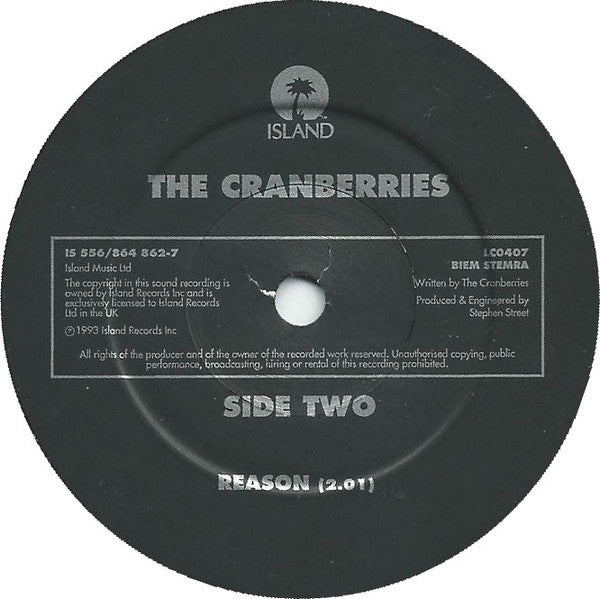 The Cranberries : Linger (7", Single)