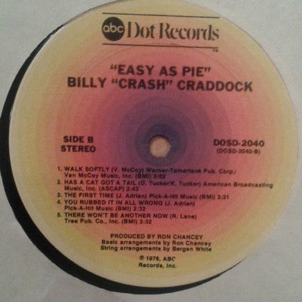 Billy 'Crash' Craddock : Easy As Pie (LP, Album)