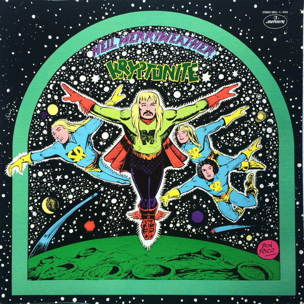 Neil Merryweather : Kryptonite (LP, Album, Ter)