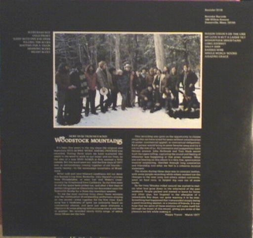 Woodstock Mountains* : More Music From Mud Acres (LP, Album, Wak)