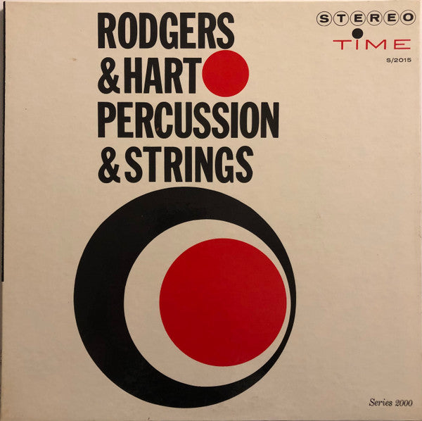 George Siravo And His Orchestra : Rodgers & Hart Percussion & Strings (LP, Album)