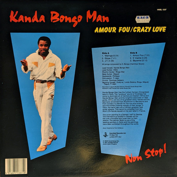 Kanda Bongo Man : Amour Fou / Crazy Love (LP)