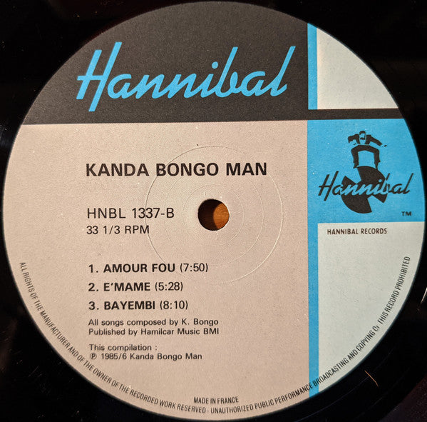 Kanda Bongo Man : Amour Fou / Crazy Love (LP)