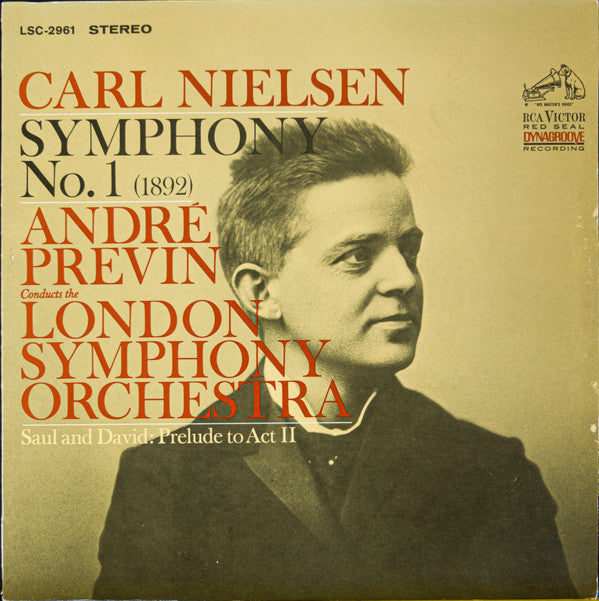 Carl Nielsen - André Previn Conducts The London Symphony Orchestra : Symphony No. 1 (1892) (LP, RP)