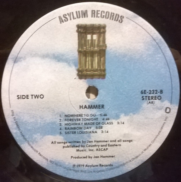 Hammer (7) : Hammer (LP, Album, AR )