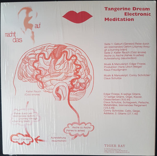 Tangerine Dream : Electronic Meditation (LP, Album, Ltd, RE, Ora)