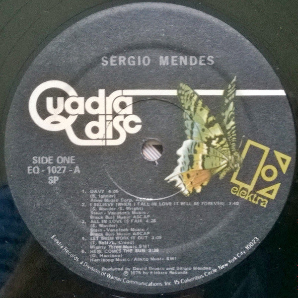 Sergio Mendes* : Sergio Mendes (LP, Album, Quad)