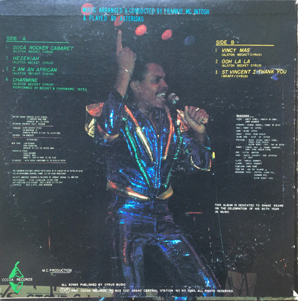 Becket* : Vincy Mas (LP, Album)