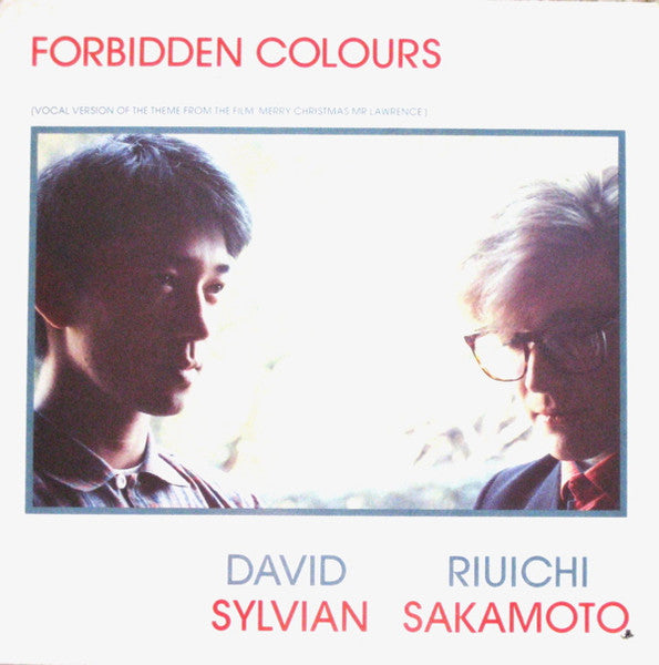 David Sylvian, Ryuichi Sakamoto* : Forbidden Colours (12", Single)