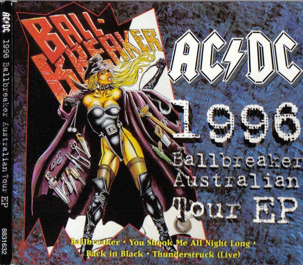 AC/DC : 1996 Ballbreaker Australian Tour EP (CD, EP, Dig)