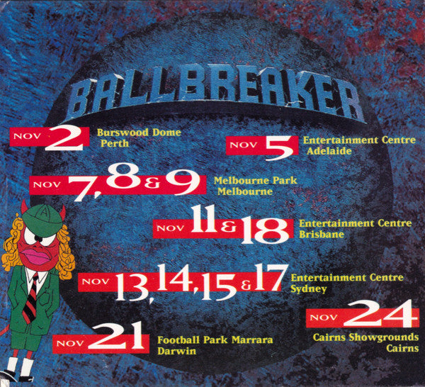 AC/DC : 1996 Ballbreaker Australian Tour EP (CD, EP, Dig)