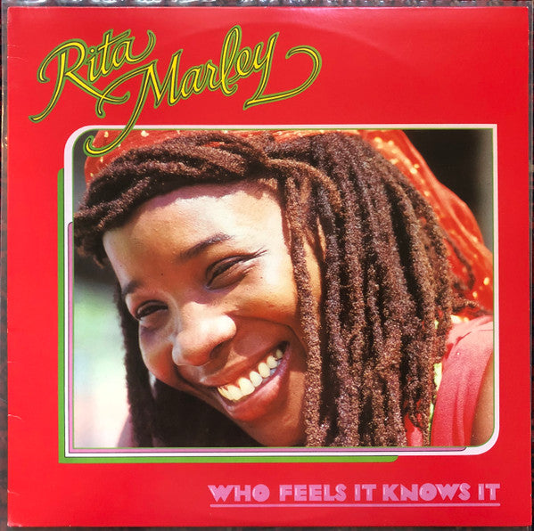 Rita Marley : Who Feels It Knows It (LP, Album, RE)