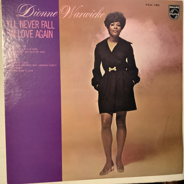 Dionne Warwicke* = ディオンヌ・ワーウィック* : I'll Never Fall In Love Again (LP, Album)