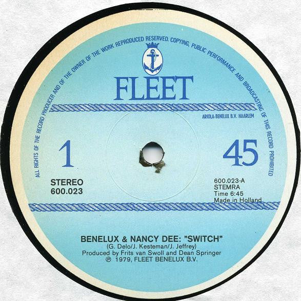 Benelux & Nancy Dee : Switch (12", Maxi, Ltd)