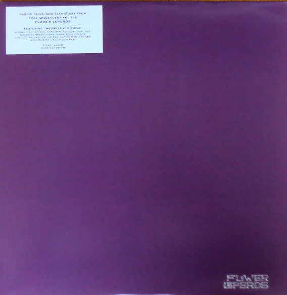 Tony Adolescent And The Flower Leperds* : Purple Reign (LP, Album)