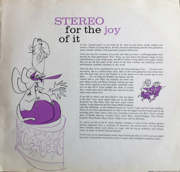 Various : Stereo For The Joy Of It: Pop Music Of Today In The Sound Of Tomorrow (10xLP, Album, Comp)