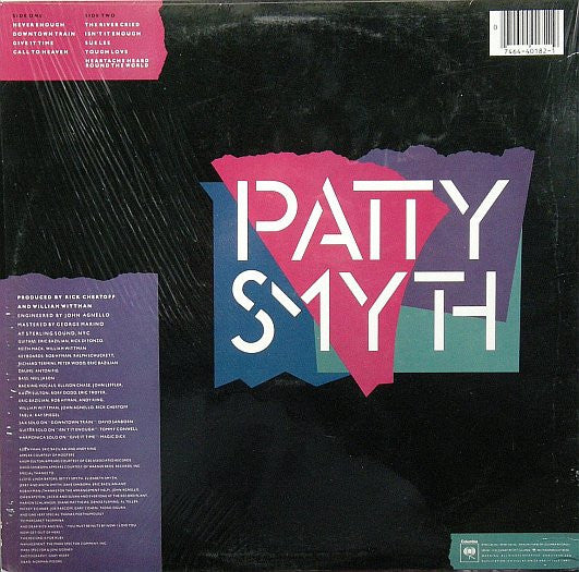 Patty Smyth : Never Enough (LP, Album, Car)