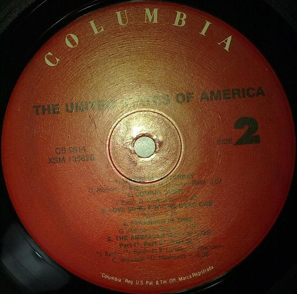The United States Of America : The United States Of America (LP, Album, RE)