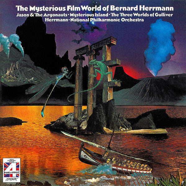 Bernard Herrmann · National Philharmonic Orchestra : The Mysterious Film World Of Bernard Herrmann (LP, Album)