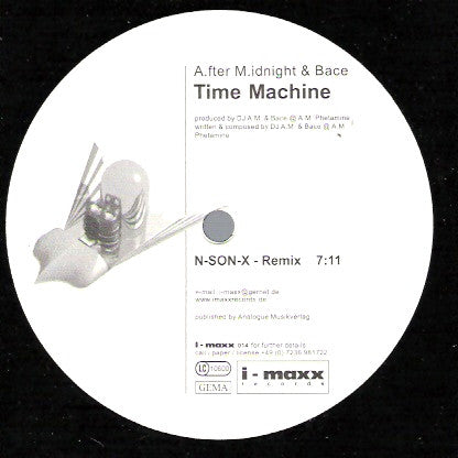 A.fter M.idnight* & Bace* : Time Machine (12")