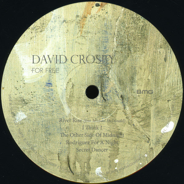 David Crosby : For Free (LP, Album)