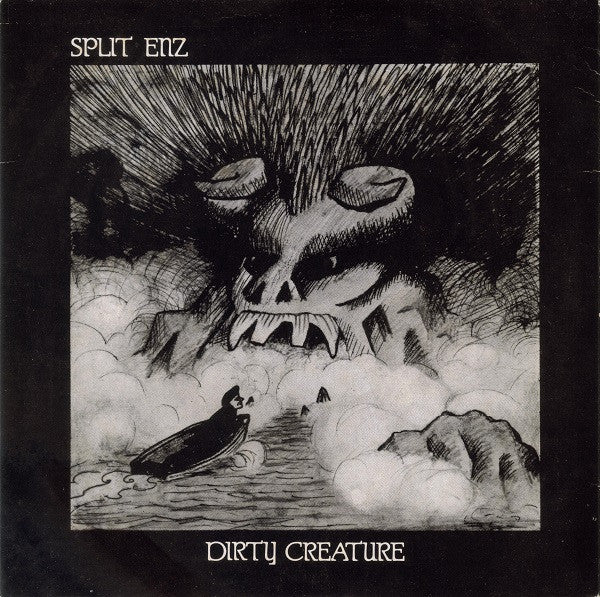 Split Enz : Dirty Creature (7", Single, Ltd)