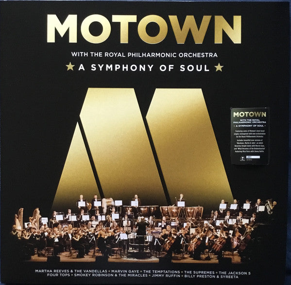 Motown* With The Royal Philharmonic Orchestra* : A Symphony Of Soul (LP, Album)