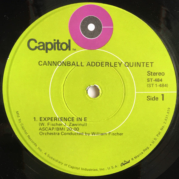The Cannonball Adderley Quintet & Orchestra : The Cannonball Adderley Quintet & Orchestra (LP, Album, Win)