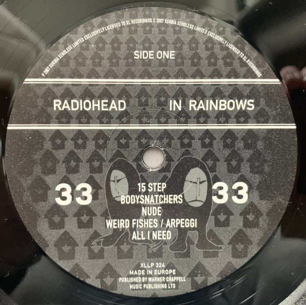 Radiohead : In Rainbows (LP, Album, RP)