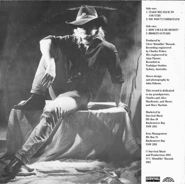 Chris Masuak : Chris Boy King And The Kamloops Swing (12", EP)