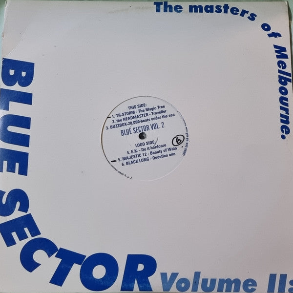 Various : Blue Sector Vol 2: The Masters Of Melbourne (2xLP, Comp, Blu)
