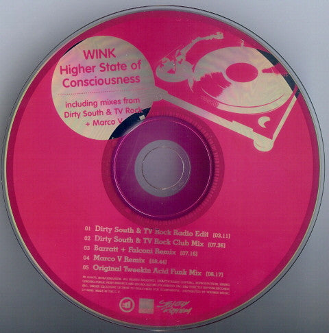 Wink* : Higher State Of Consciousness (CD, Single)