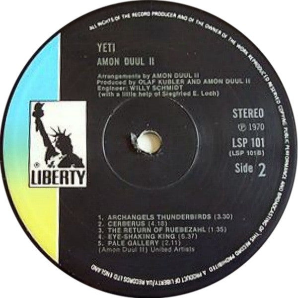 Amon Düül II : Yeti (2xLP, Album, Gat)