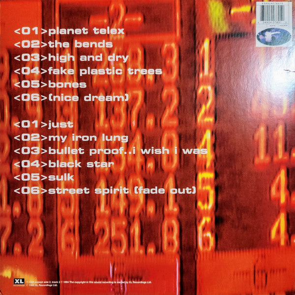 Radiohead : The Bends (LP, Album, RE)