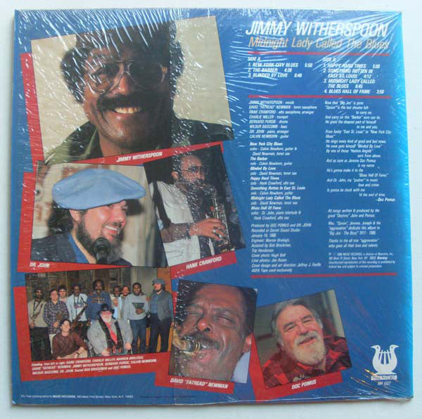 Jimmy Witherspoon : Midnight Lady Called The Blues (LP)