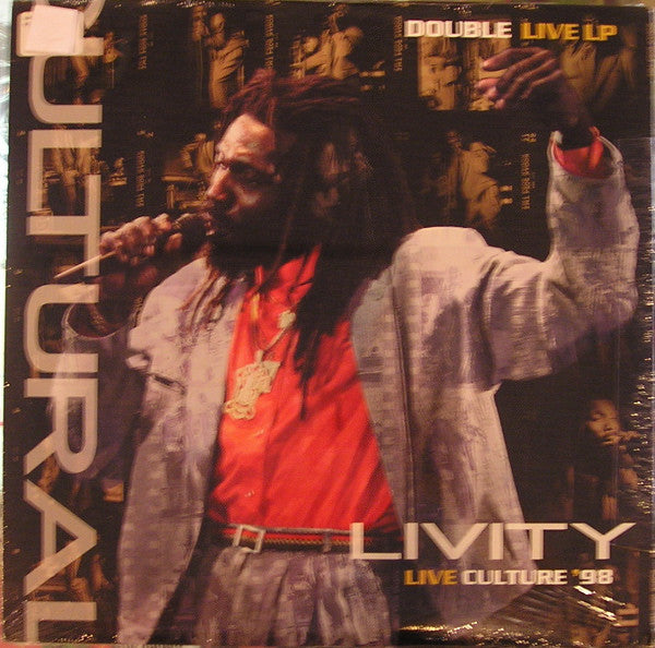 Culture : Cultural Livity : Live Culture '98 (2xLP, Album)