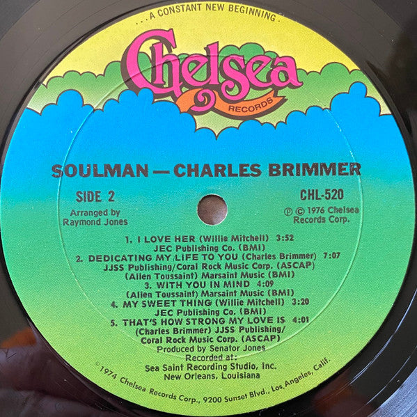 Charles Brimmer : Soulman (LP, Album)