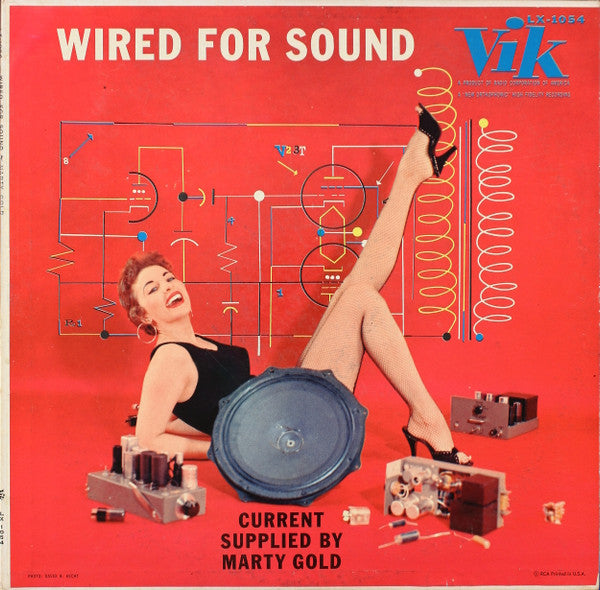 Marty Gold : Wired For Sound (LP, Album, Mono)