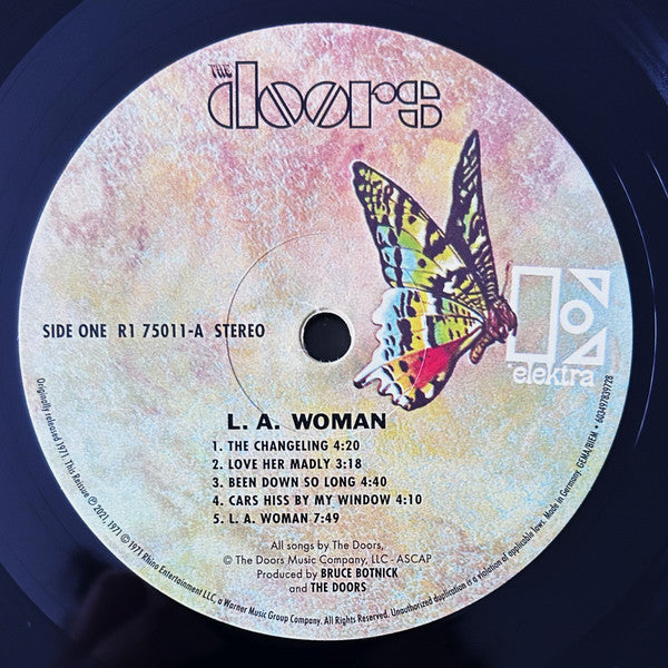 Doors* : L.A. Woman (LP, Album, RE, RM)