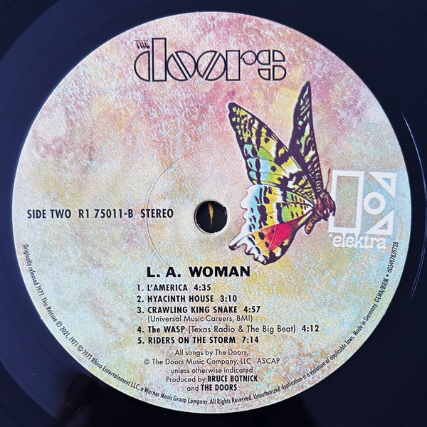 Doors* : L.A. Woman (LP, Album, RE, RM)