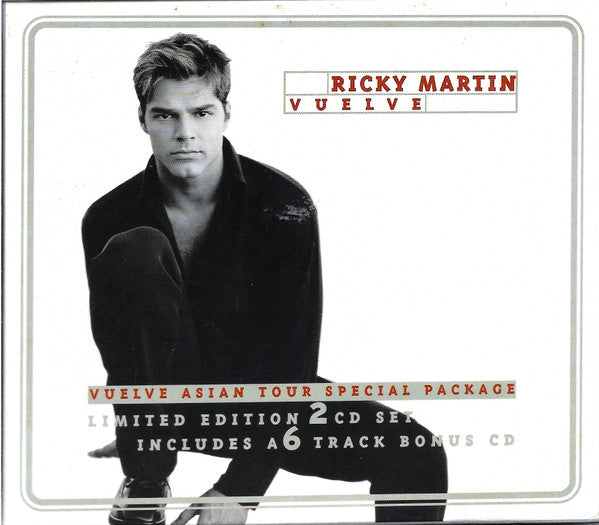 Ricky Martin : Vuelve (CD, Album, RE + CD, Comp + Ltd, Asi)