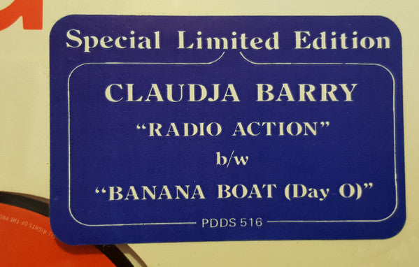 Claudja Barry : Radio Action / Banana Boat (Day-O) (12", Ltd)