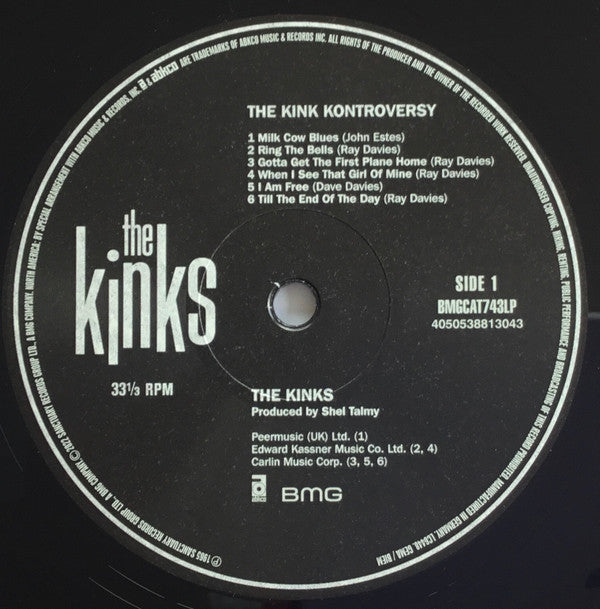 The Kinks : The Kink Kontroversy (LP, Album, Mono, RE)