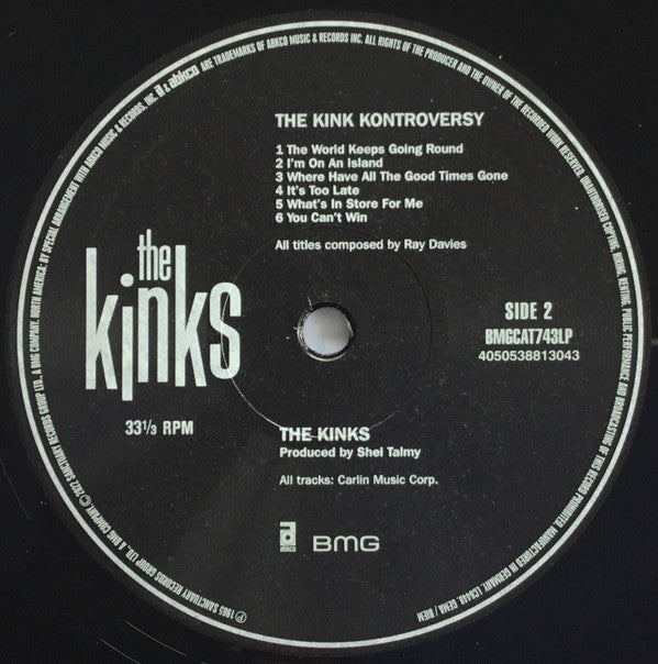 The Kinks : The Kink Kontroversy (LP, Album, Mono, RE)