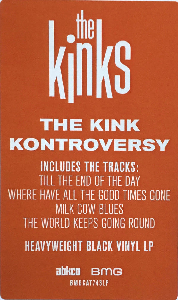 The Kinks : The Kink Kontroversy (LP, Album, Mono, RE)